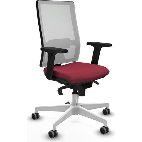 Piqueras y Crespo Horna Silla de Oficina Granate Ergonómica (1/3)