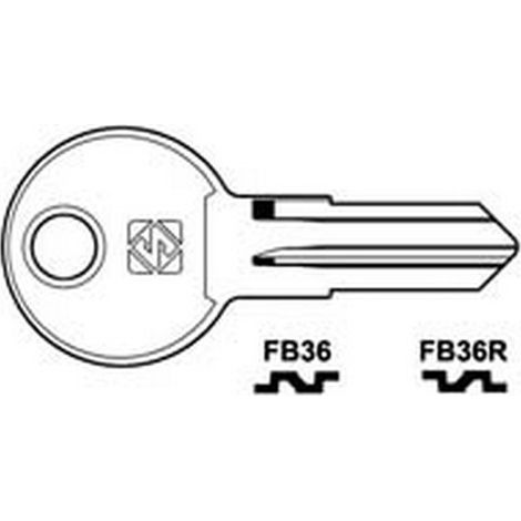10PZ CHIAVI PER CILINDRI FAB 5 SPINE PICCOLE - FB36R SX