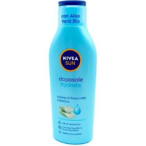 Nivea Moisturizing After Sun Milk with Aloe Vera 200ml