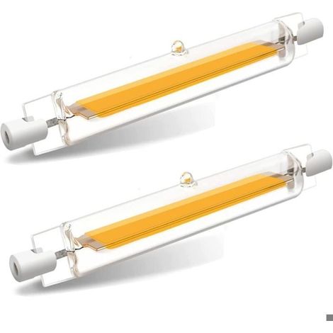 Ampoule LED R7S 78mm - PZCC - 10W (équiv. 100W) - 6000K - 1000 lm - Dimmable (1/4)