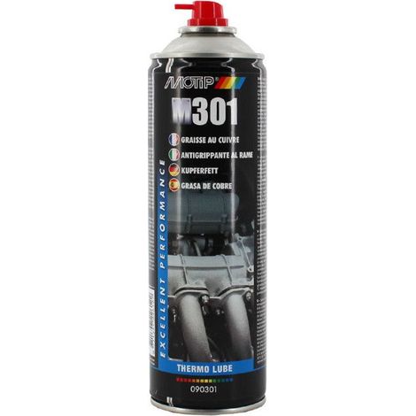 Graisse cuivrée Motip en spray 500 ml