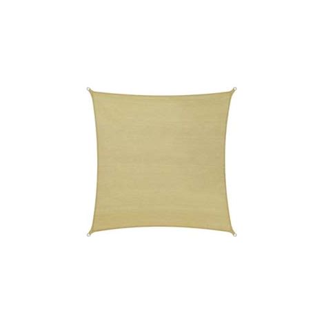 VELA OMBREGGIANTE HDPE QUADRA BEIGE  mt.3,6x3,6    VETTE