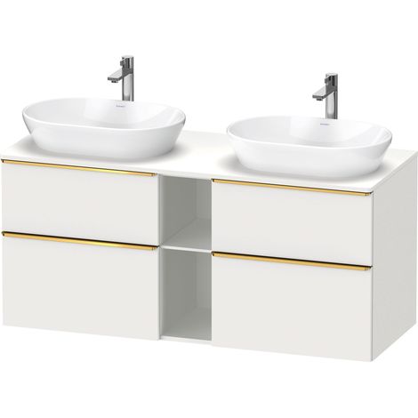 Lavabo consola Duravit D-Neo, suspendido (recortable en ambos