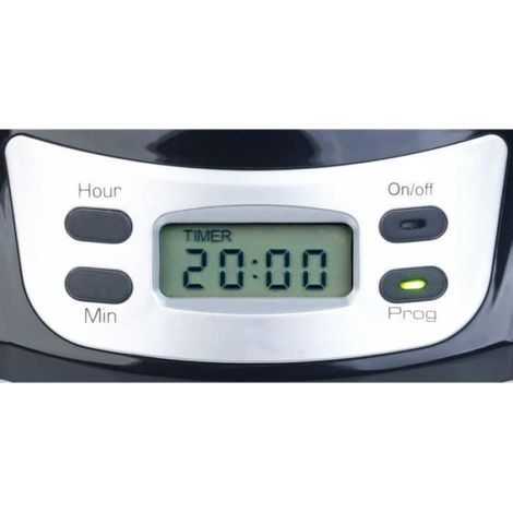 Macchina da caffè elettrica programmabile 1000W 12 tazze KF-315 (1/5)