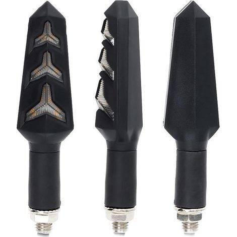 2 piezas - Iluminador LED de espina de pescado para Yamaha Moto, aplicable. (1/5)