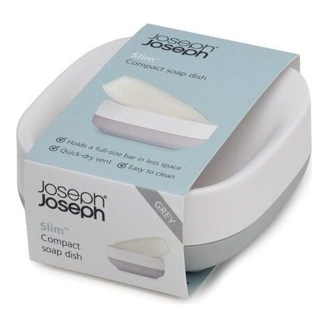 Seifenschale Joseph Joseph Slim Compact grau weiß Kunststoff (1/2)