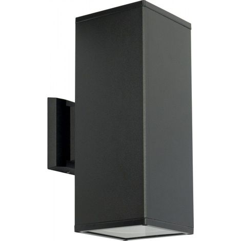 Applique extérieure 30x12cm 2xE27 noire IP54 SU-MA 8001 (1/5)