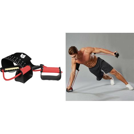 Attrezzo Multifunzionale Elastico Esercizi Push-up Fitness Allenamento Casa (1/5)
