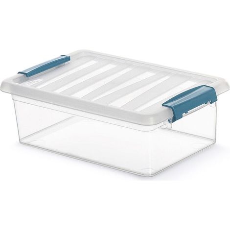 Scatola Multiuso Domopak Living Katla Trasparente polipropilene 4 L (29 x 19 x 10,5 cm)
