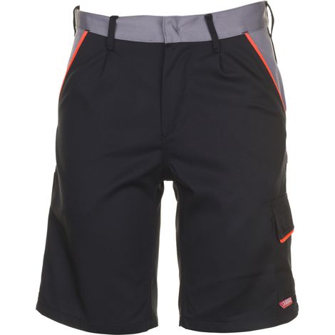 Planam Visline Shorts schwarz/orange/zink L (1/5)