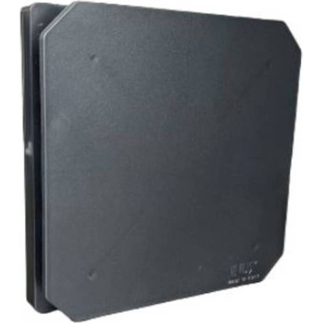 ASPIRATORE ELETTRICO LUX301  A MURO D 80 MM NERO