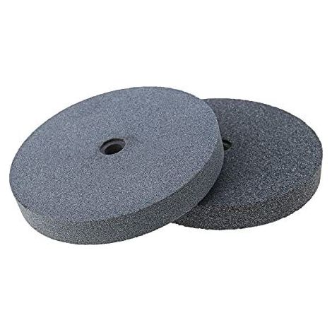 DISCO IN PIETRA ABRASIVA GRANA A 60 .PER MOLA SMERIGLIATRICE DA BANCO 150 MM