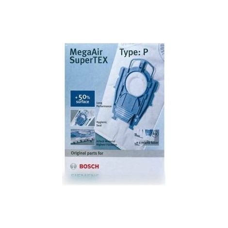 SAC BBZ41FP TYPE P POUR ASPIRATEUR BOSCH B/S/H