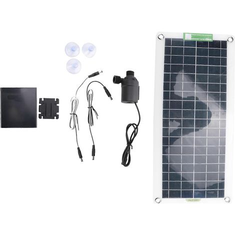 50W Solarwasserpumpe, 800 l/h, 12V DC, für Gartenbrunnen oder Bewässerung. (1/5)