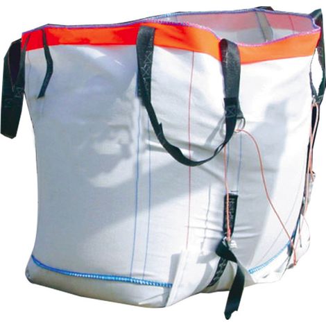Sac à gravats réutilisable 900 litres, H 90 x l 90 x P 90 cm