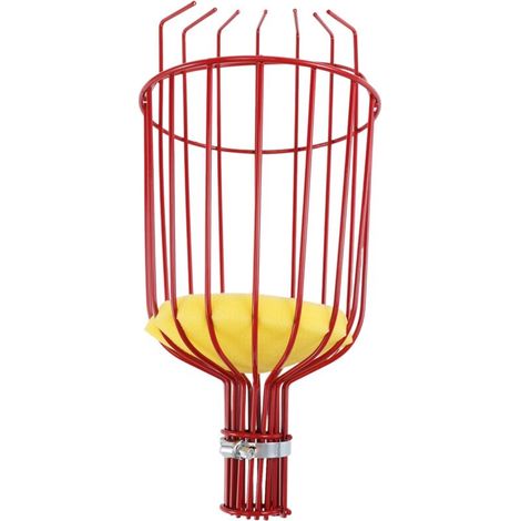 Filiyano-Outils de jardin d'extérieur, panier profond, tête de cueillette de fruits en métal, ramasseur de fruits, récolte (1/5)