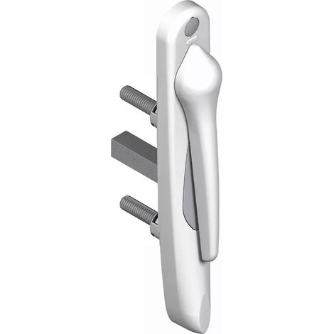 La Croisee Ds – Poignée de fenêtre 20° extérieur – Saillie réduite – Blanc 9016 – Pour bois dur – DS5511D086