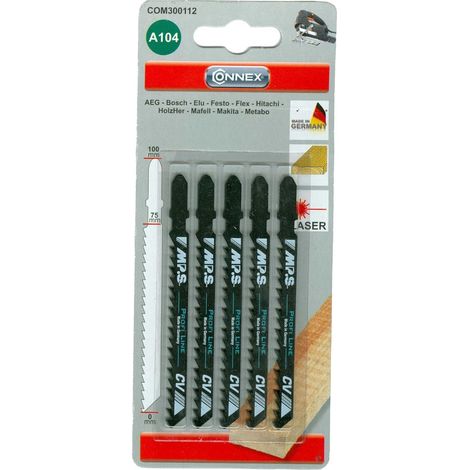 CONNEX - 5 LAME PER SEGHETTO ALTERNATIVOPER LEGNO 100MM