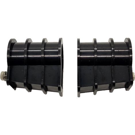 Attaches d'Échelle Piscine 2Pcs, Plastique Renforcé avec Fixations Intégrées, Accessoires pour Échelles de Natation (1/5)