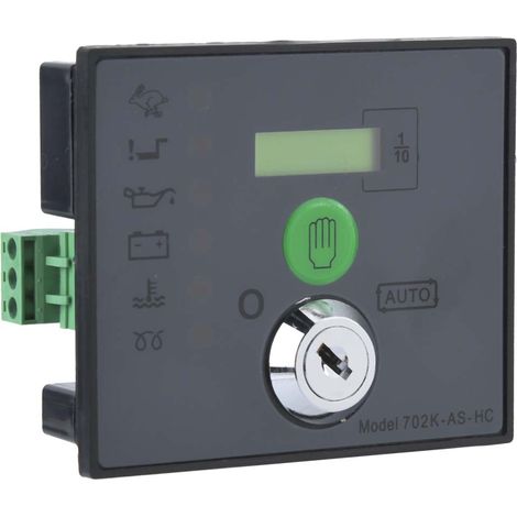 Panneau de commande LCD du module de commande du générateur à démarrage manuel électronique DSE702AS (1/5)