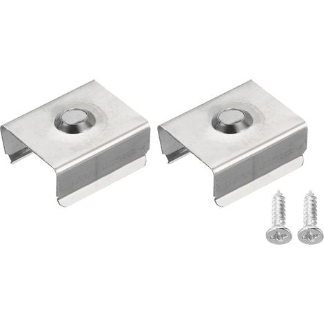 Rope Light Fixture Mounting Staples, Wall Channel Mounting Bracket Accessories for 15mm to 17mm LED Neon Strip, Stainless Steel, Pack of 20 (1/5)