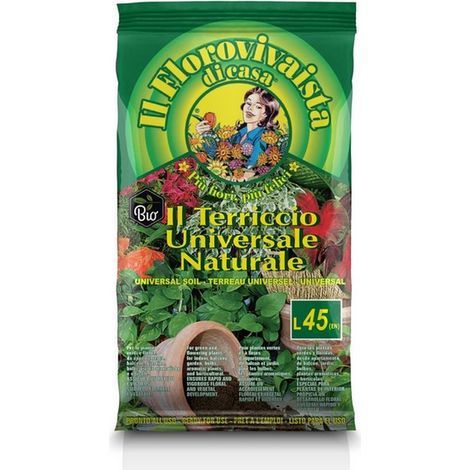 1PZ TERRICCIO UNIVERSALE IL FLOROVIVAISTA lt. 45