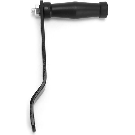 Poignée de treuil en acier et ABS, manivelle de rechange pour remorque marine, accessoire de fixation robuste (1/5)