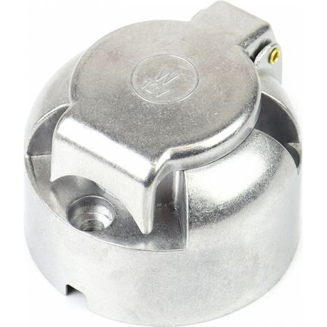 Douille d'attelage de remorque en aluminium 7 broches AMIO-01257
