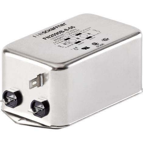 Schaffner FN2090-6-06 FN2090-6-06 Entstörfilter 250 V/AC 6 A 8 mH (L x B x H) 85 x 54 x 30.3 mm 1 S