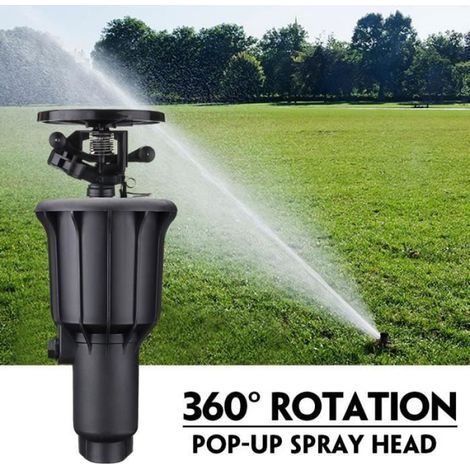 Versenkbarer Gartensprenger für Gartenschlauch – 360° drehbarer Sprenger für Rasen und Garten (1/5)