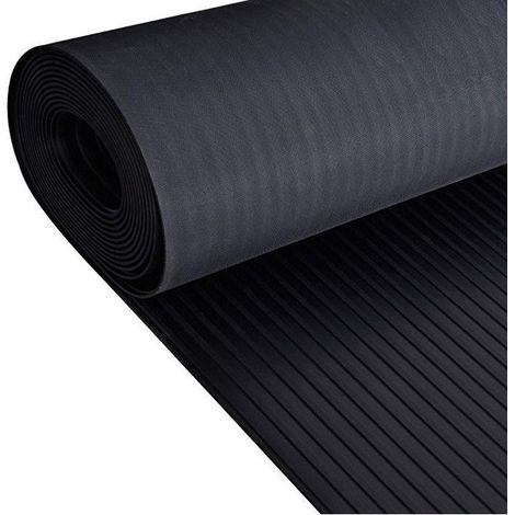 Estera Antideslizante Cordoncillo Ancho 3mm - Suelo Caucho Goma  2x1 metros - (1/5)