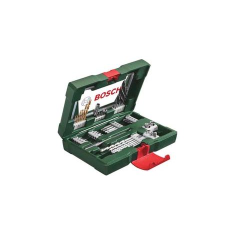 VALIGETTA VLINE CON ACCESSORI FORATURA E AVVITAMENTO TITANIUM PZ.48    BOSCH