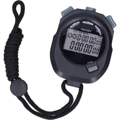 Minuterie, Compteur, Chronomètre, Fonction De Mémoire Numérique for L'entraînement Sportif (1/5)