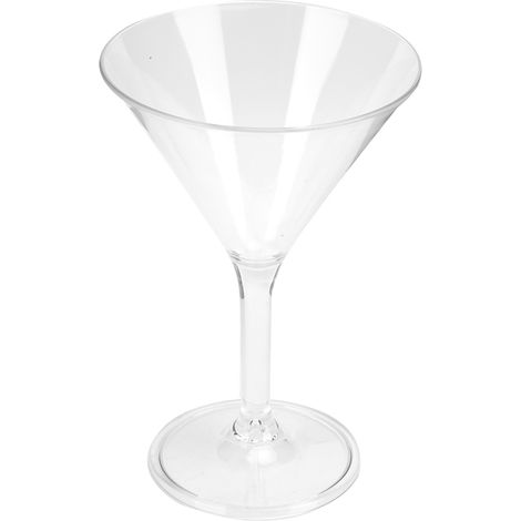 Verre à cocktail en acrylique pour boissons froides, gobelet à vin, flûte à champagne, vaisselle de bar W8061 (1/5)