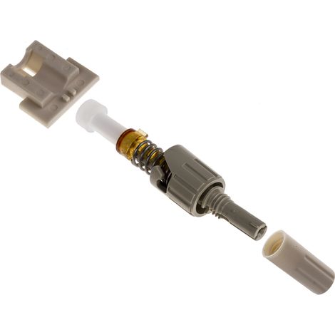 Connecteur pour fibre optique ST Simplex, Multimode, taille de la fibre 50/125µm ( Prix pour 1 )
