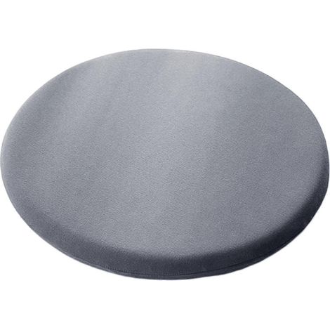 Coussins de sol Homyl pour tabouret de jardin, canapés et coussins d'assise ronds et confortables-Light Grey