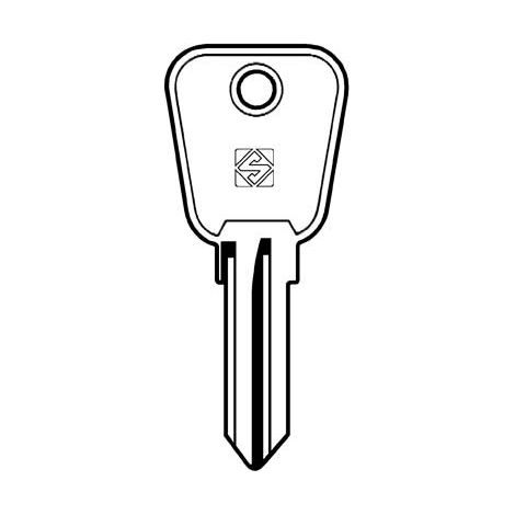 CHIAVE AUTO FORD INNOCENTI ROVER UNI8 SILCA - ACCIAIO NICHELATO- 10 pezzi