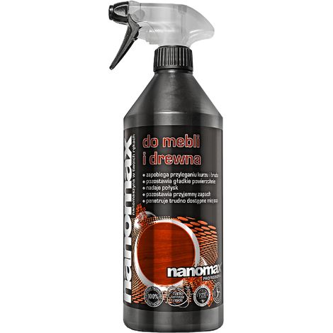 Spray limpiador para muebles y madera Nanomax 500 ml