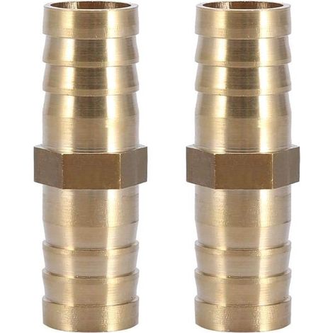 MINKUROW Strumento Connettore Per Tubi, Connettore Dritto A Due Vie, Dritto Per Tubi Di Collegamento (14 Mm 2 Pezzi) (1/5)