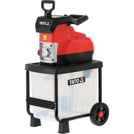 Leiser Elektro-Gartenhäcksler, Schredder 2800 W, max. 45 mm (1/5)