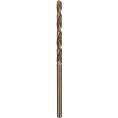 Punte elicoidali bosch 3 mm bronzo cobalto 5 per trapano