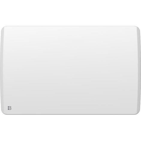 Radiador eléctrico fijo cerámico de inercia seca Bestherm ARIA blanco horizontal de 1500W (sin enchufe)