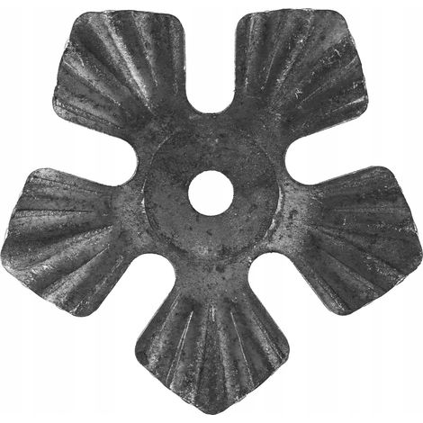 Elementi decorativi in ferro battuto a forma di fiore FI 95 50.027 (1/2)