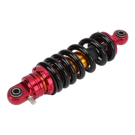 Amortisseur De Moto, Amortisseur De Suspension Universel Métal Rouge Doré, Amortisseur De Ressort Pour Motos ATV Go Karts Quad Bike(29.5cm) (1/5)