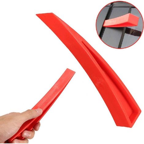 Kit de réparation de bosses de voiture, cale de porte de voiture, réparation de bosses de voiture, cale de porte de voiture, cale de porte rouge (1/3)