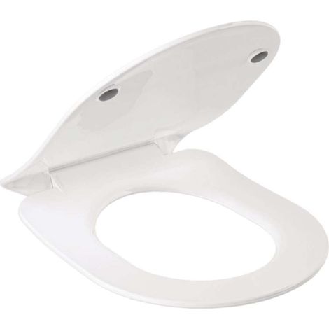 Kludi Resa R - WC-Sitz Slim, SoftClosing, QuickRelease, weiß glänzend 23WCS43