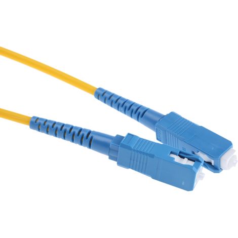 Câble fibre optique RS PRO 2m Avec connecteur / SC, OS1 Mono-mode ( Prix pour 1 )