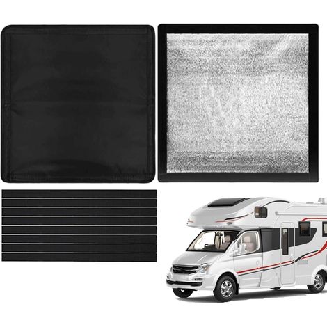 Couverture de Toit pour Fourgon Camping-Car - Pare-Soleil Anti-UV sans perçage Protection pour lanterneau de Toit,pour Adultes Adolescents Seniors Camping (1/5)