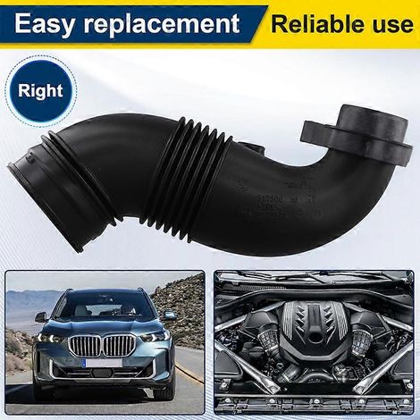 Conduit d'admission/d'échappement d'air du moteur pour BMW X5 et X6 (2015-2019), côté droit. (1/3)