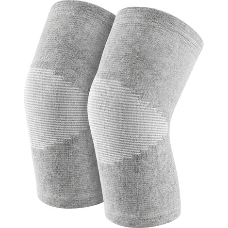 Bamboo Compression Knee Brace, Non-Slip and Breathable Sports Knee Sleeve, Joint Support for Osteoarthritis, Men and Women, for Running, Fitness, Yoga (1/5)